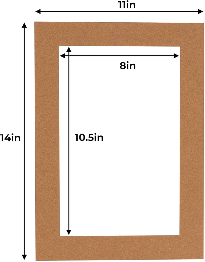 11x14 Mat for 8.5x11 Photo - Image 3