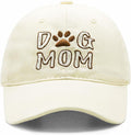 Waldeal Women's Embroidered Dog Mom Hat Adjustable Denim Baseball Cap