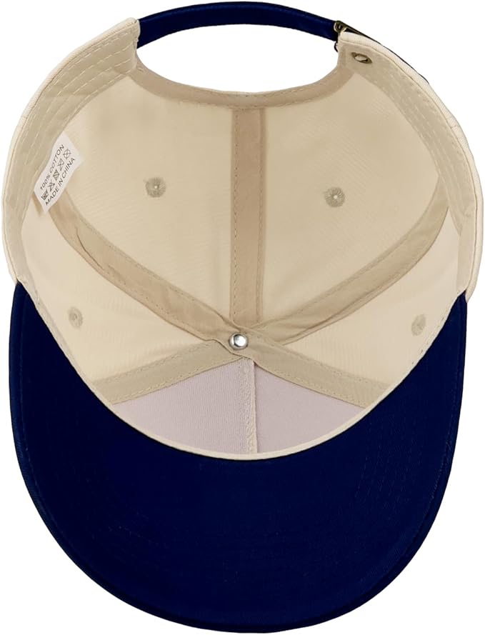 Embroidered Boy Girl Dad Mom Two-Tone Baseball Cap, Classic Dad Hat for Men Women His Her, Family Theme Gift Ideas