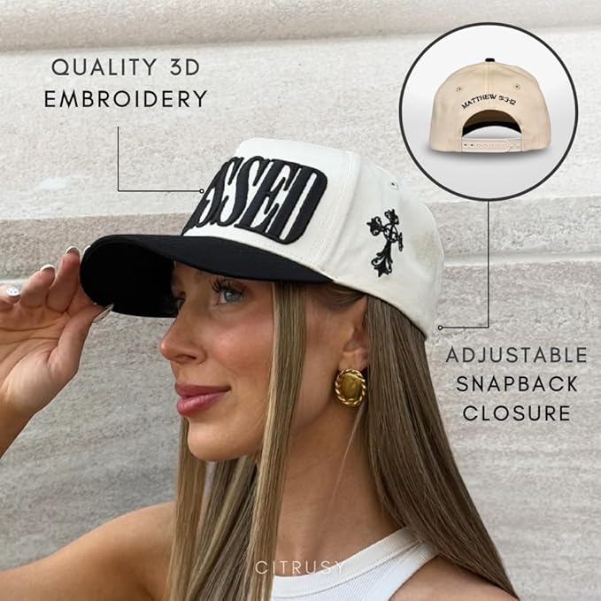 Vintage Faith & Forever Trucker Hat | Men & Women | Christian Cross Jesus Hats | Bachelorette Bride Hat | Cotton | Snapback