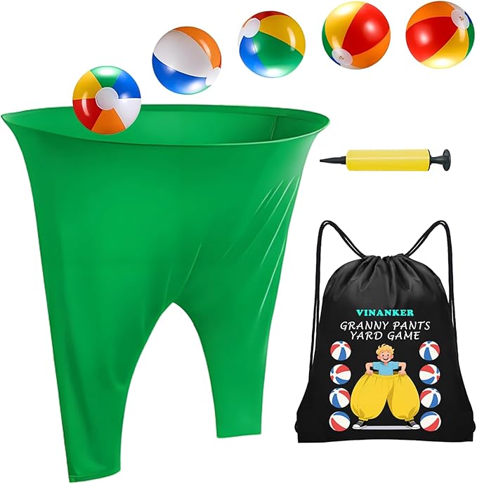 Granny Pants Yard Game – Hilarious Giant Stretchy Pant by Vinanker
