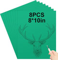 Yeaqee 8 Pcs 8 x 10 Inch Linoleum Block Rubber Carving Block Soft Linocut by Yeaqee