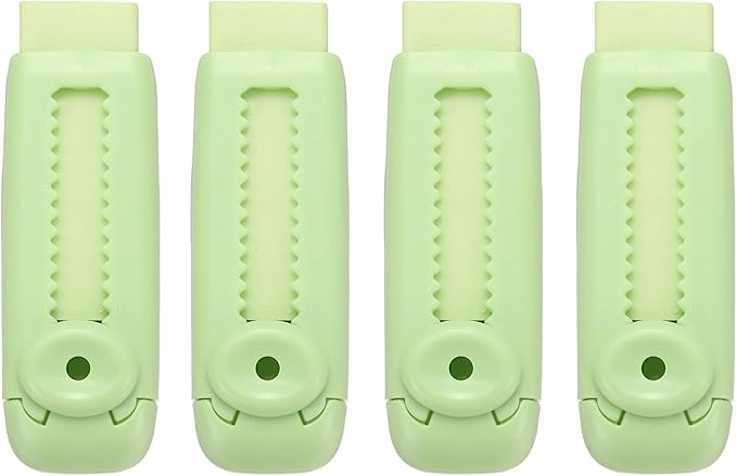 PATIKIL 4 Pack Erasers, Sliding Retractable Eraser Push Pull Cute Pencil by PATIKIL