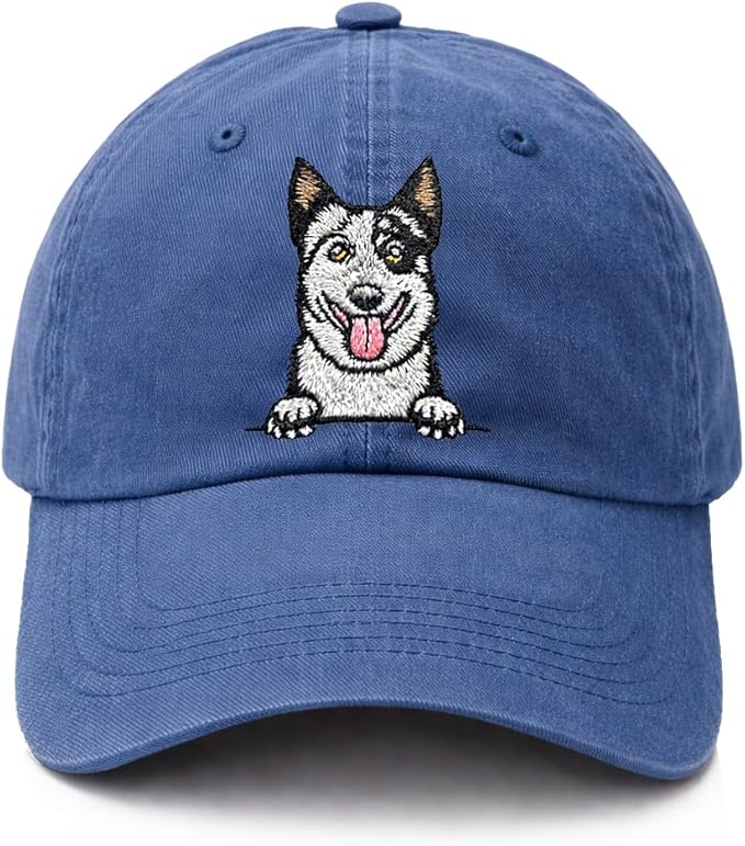 Pet Dog Lover Gifts,Embroidered Dog Baseball Hats for Men Women Dad Mom