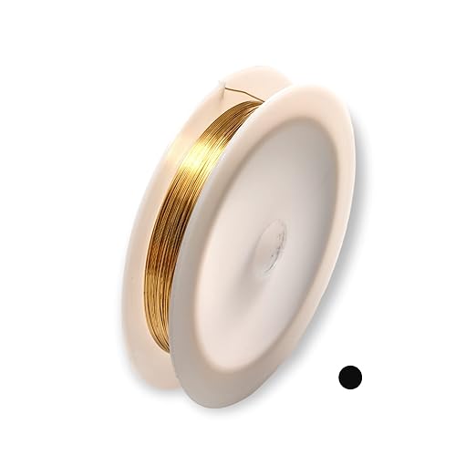 30 Gauge - 1 Ounce Jeweler's Brass Wire, Dead Soft, CDA #230 Alloy Jewelry by CRAFTWIRE