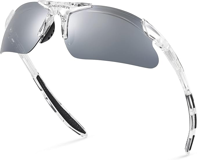 Xagger Kids Youth Polarized Sports Sunglasses for Boys Girls Baseball Softball Glasses TR90 Frame