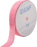Vintage Peach Pink Velvet Ribbon Christmas Ribbon by QIANF