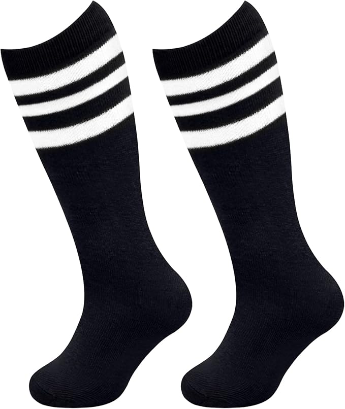 qikqik Toddler Soccer Socks Kids Soccer Socks Boys Baseball Sock Youth Football Sock Girls Softball Accessories Team Sports