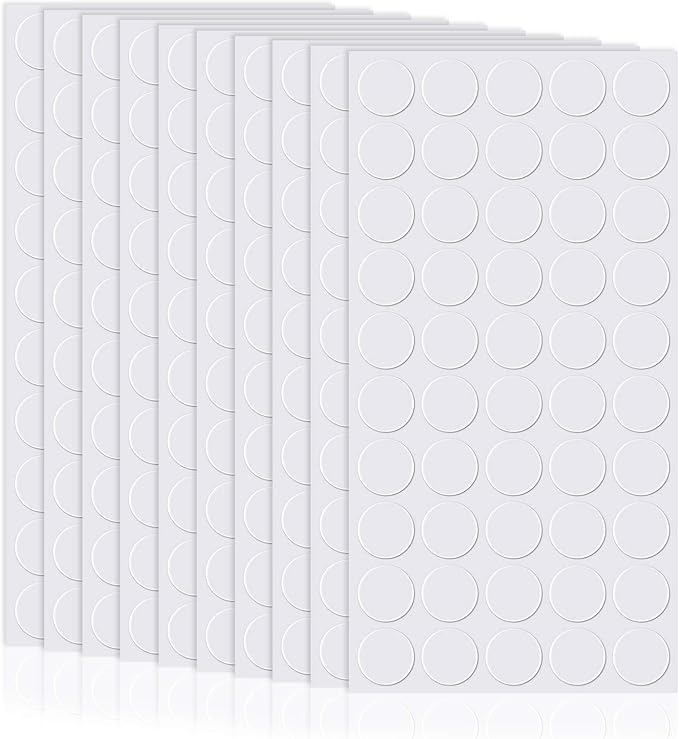Zonon 500 Pcs Double Sided Adhesive Dots Clear Glue Point Tape Stickers Balloon by Zonon