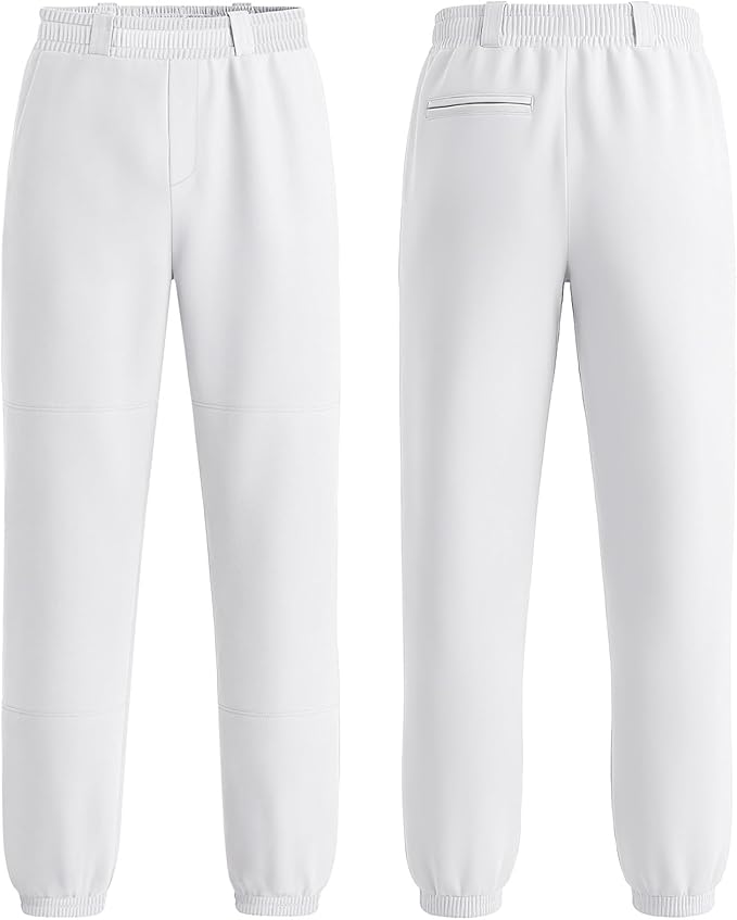 2T-17 Years Toddler Youth Boys Baseball Pant Girls Softball Pant Kids Tee Ball Pants with Pockets