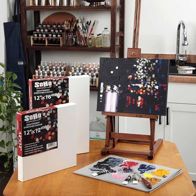 SoHo Urban Artist, 18x24 Heavyweight Stretched Cotton Canvas - Image 5