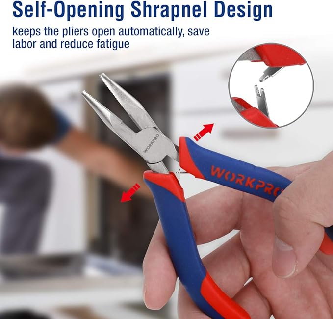 WORKPRO 6-piece Mini Pliers Set - Image 3