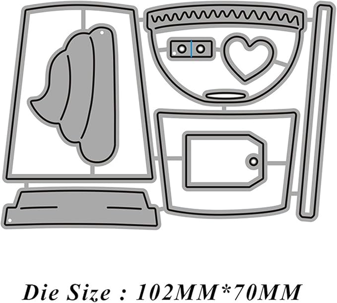 Cutting Dies Metal Stencils Scrapbooking Tools DIY Embossing Template - Image 6