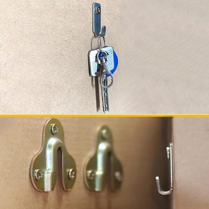 10pcs Heavy Duty Hanger 304 Stainless Steel Wall Mounted Mini J Hook - Image 4