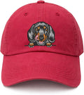 Pet Dog Lover Gifts,Embroidered Dog Baseball Hats for Men Women Dad Mom