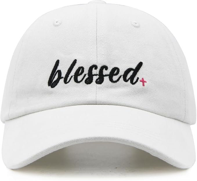 Waldeal Women's Embroidered Dad Hat, Adjustable Vintage Washed Cotton Baseball Cap for Men