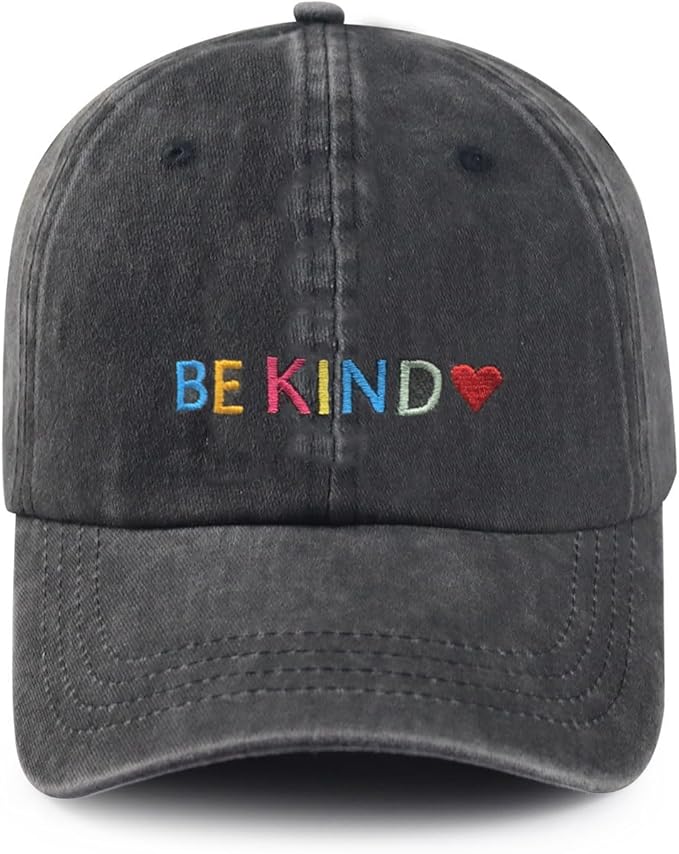YISHOW Embroidered Bassball Cap Vintage Men and Women Embroidered Hat