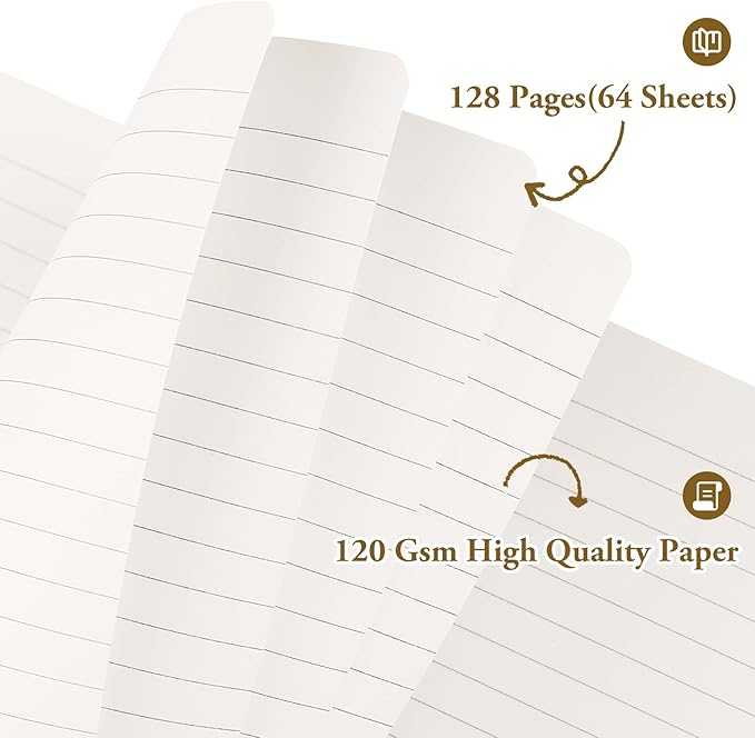 Huhuhero Notebooks Journal, Ruled Notebook, Premium Thick Paper Lined Journal - Image 3