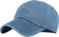 KBETHOS Classic Unisex Cotton Adjustable Low Crown Baseball Cap – Plain Dad Hat