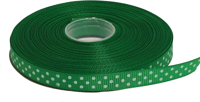 Polka Dot Grosgrain Ribbon 25 Yard Each Roll 100% Polyester by Unknown