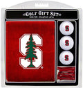 Team Golf NCAA Gift Set Embroidered Golf Towel, 3 Golf Balls, and 14 Golf Tees 2-3/4" Regulation, Tri-Fold Towel 16" x 22" & 100% Cotton