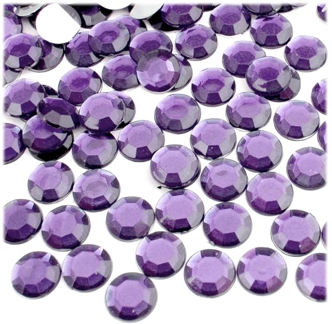 The Crafts Outlet 144pc Rhinestones Round 10mm - Image 2