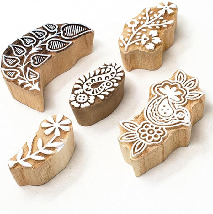 Wooden Printing Stamps by Hashcart