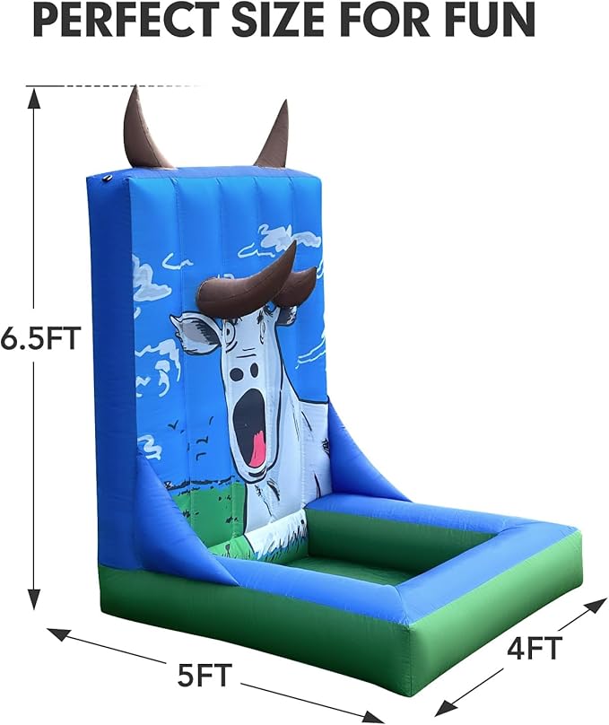Inflatable Carnival Game with Built-in Blower, Portable Fun Toss Game - Image 2