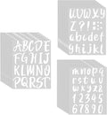 Outus 576 Pieces 8 Sheets Letters Stickers Self Adhesive Vinyl Letter Alphabet by Outus