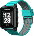 CANMORE TW353 Golf GPS Watch for Men and Women, High Contrast LCD Display, Free Update Over 41,000 Preloaded Courses Worldwide, Lightweight Essential Golf Accessory for Golfers, Turquoise/Gray