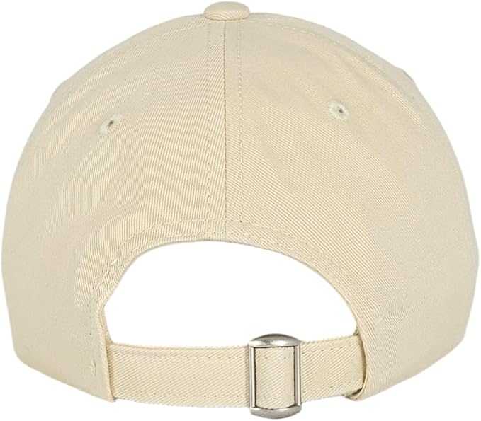 NY 3D Embroidered Cotton Dad Hat – New York Baseball Cap, Adjustable Metal Buckle Strap, Unstructured Low-Profile Style