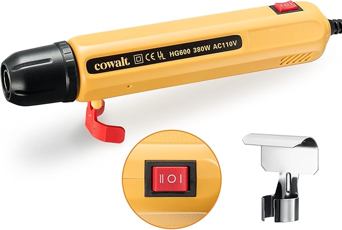Mini Heat Gun 380W – Dual Temp Hot Air Tool by %E2%80%8D%E2%80%8F%E2%80%89%E2%80%85%E2%80%AB
