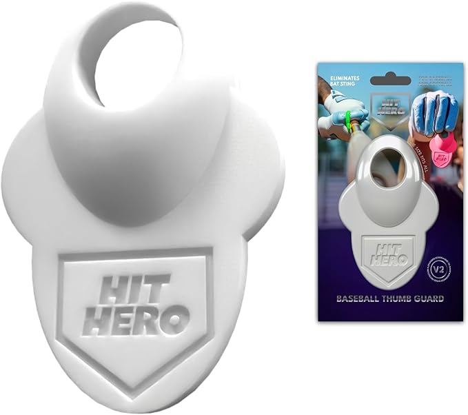 Baseball Thumb Guard, Batters Batting Grip, Finger Guard, Accessory, Batting Protection, Reduce Bat Sting, Hitter, Tool, Bat, Hitting Accessory