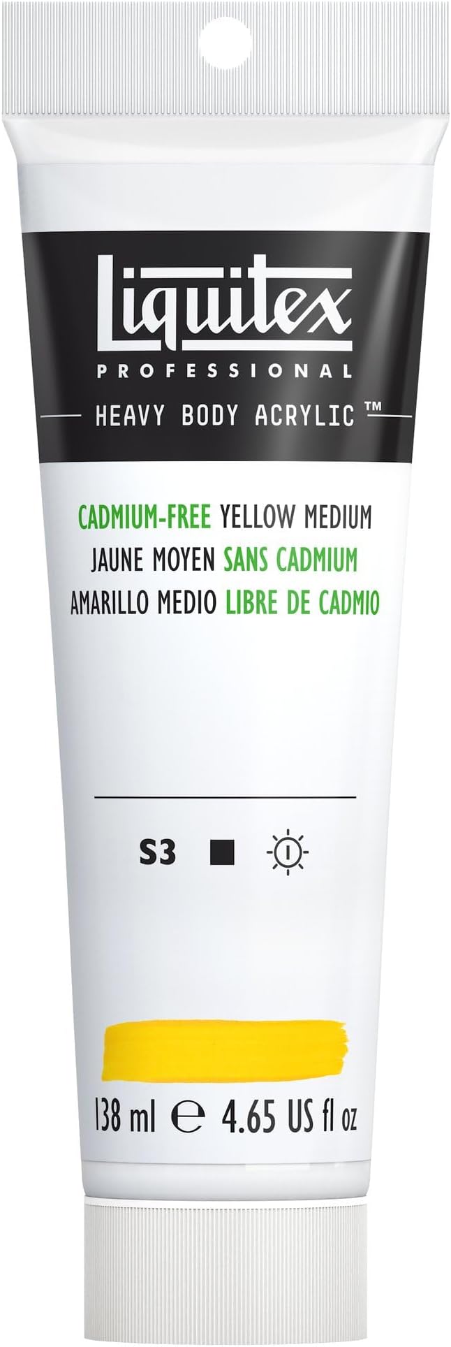 Liquitex Professional Heavy Body Acrylic Paint, 4.65-oz Tube, Cadmium Free by Liquitex