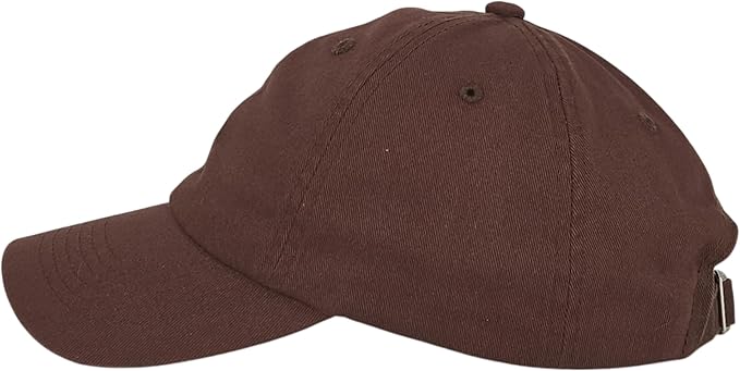 Classic Dad Hat Cotton, Low-Profile Plain Baseball Cap, Adjustable, Breathable and Packable
