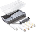 Voomey Small Paint Roller, Mini Paint Roller Kit 4 Inch, Microfiber Paint by VOOMEY