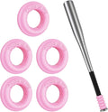 [5 Packs] Baseball Bat Grip Choke Up Rings Bat Ring Bat Choke Up Knob Baseball Softball Teeball Tball Bat Choke Up Ring Bat Knob Baseball Bat Accessories