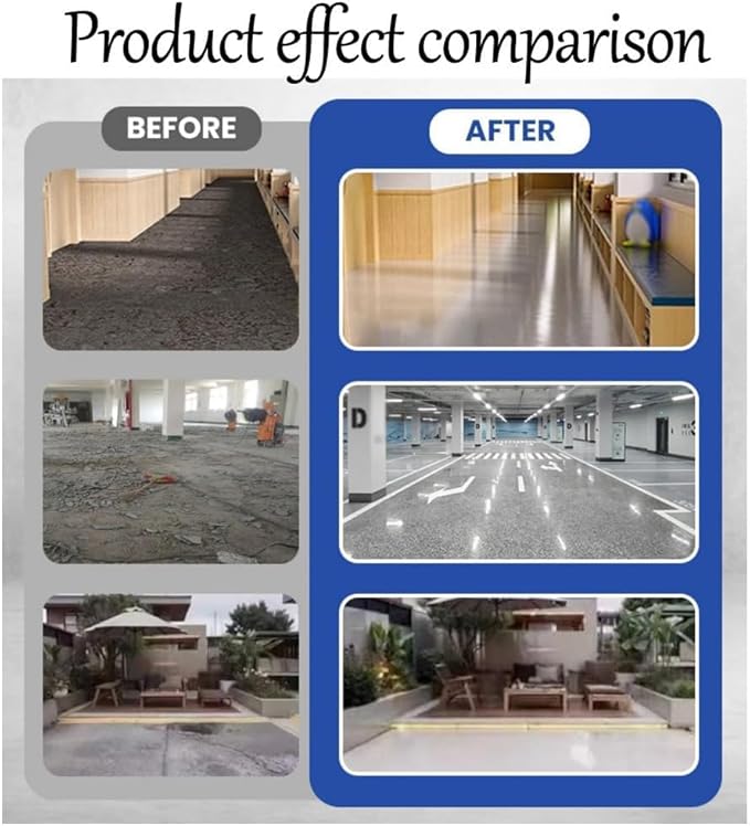 Louis Forest Epoxy Floor Paint, High-Gloss Marble Effect Epoxy Floor Coating - Image 5