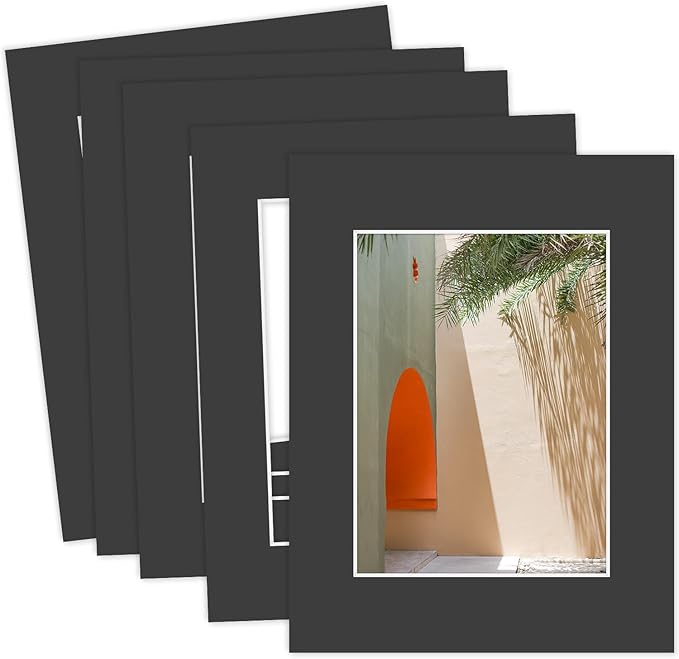 MBC Mat Board Center, 5 Pack 8.5X11 by MatBoardCenter