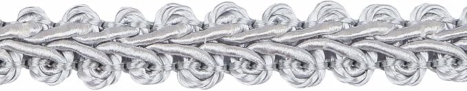 BEL AVENIR Braid Trim 1/2 inch 13.6 Yards French Gimp Basic Sewing Polyester by BELAVENIR