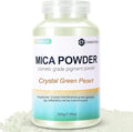 Mica Powder, 7.05OZ（200g）, Crystal Green Pearl Mica Powder Pigment by CHANGTIKEJIWelcomeYouOrder