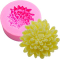 Chrysanthemum Flower Silicone Soap Mold Candle Mold Fondant Chocolate Cake by Anktily