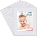 Egofine 11x14 White Picture Mats Pack of 11, Frame Mattes by Egofine