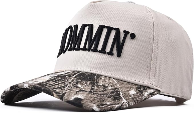 Mommin Trucker Hat,Vintage Two-Tone Women's Baseball Cap with Mama Hat Mothers Day Great Gifts for Mom Wife Stepmom