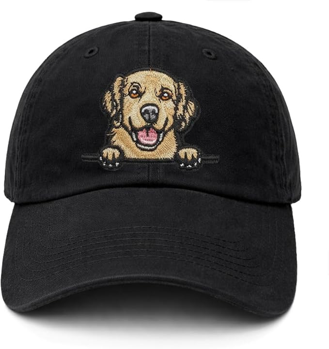 Pet Dog Lover Gifts,Embroidered Dog Baseball Hats for Men Women Dad Mom