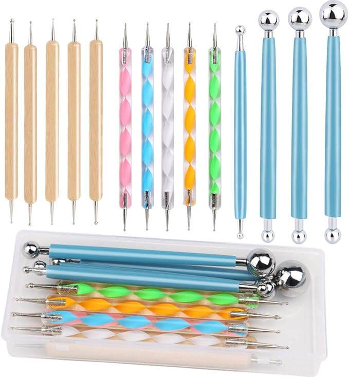 14 Pcs Dotting Tools Ball Styluses by lokunn