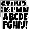 Bemeol Letter Stickers 432 Pieces 36 Sheets Bulletin Board Letters 3 Inch by Bemeol