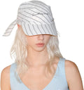 Women’s Plaid Bandana Baseball Cap – Y2K Adjustable Checkered Hat, Casual Streetwear Summer Fashion Visor Scarves