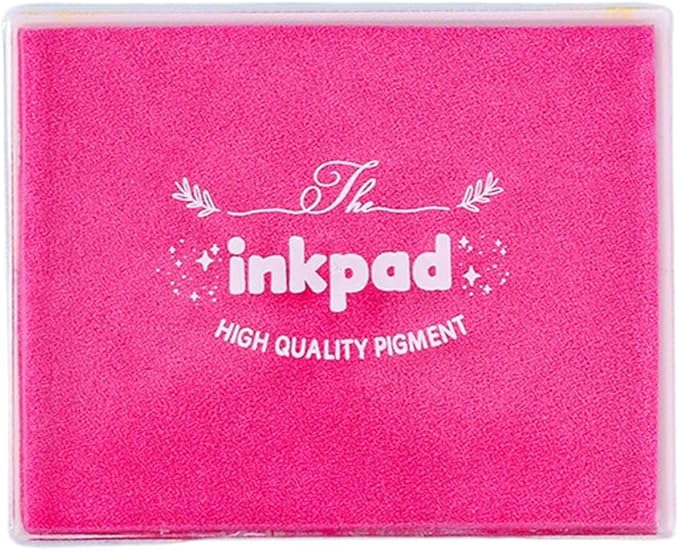 GTLZLZ Large Ink Pad for Rubber Stamps, Fingerprint Ink Pad for Paper, by GTLZLZ