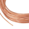 BENECREAT 32.81 Feet Solid Copper Wire, 14 Gauge Round Soft Pure Wire by BENECREAT